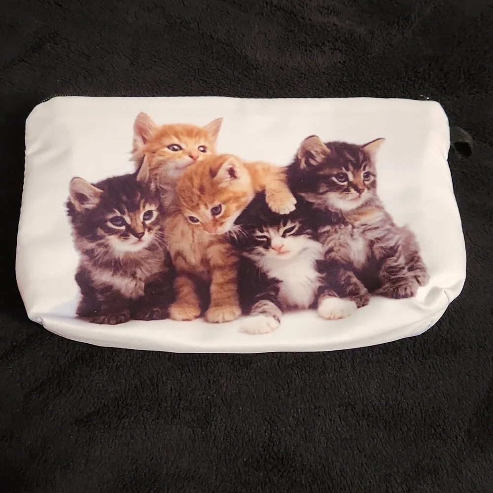NEW - Cosmetic Bag, Storage Bag - CATS